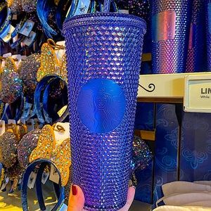 Walt Disney World 50th Anniversary Geometric Starbucks Tumbler with Straw